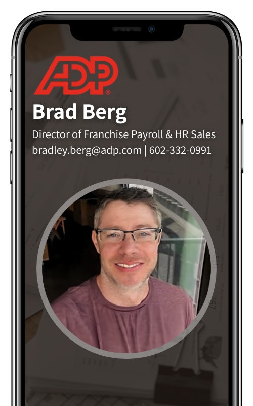 Access to Tax, compliance, HR health, and financial wellness benefits available through ADP. Contact Nicole to start before August 1st to get this offer